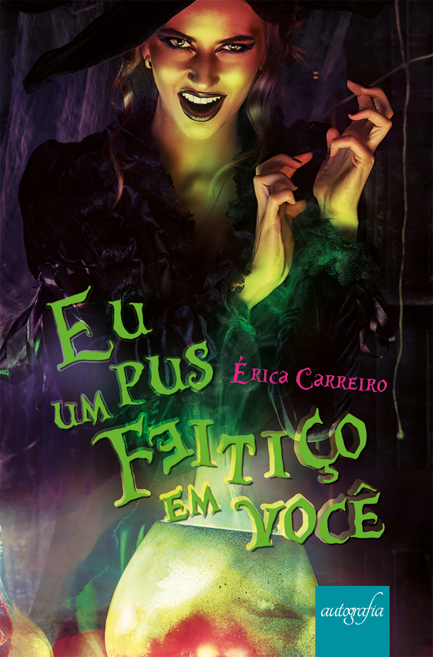Erica Carreiro, jovem autora mineira lança seu livro de estreia “Eu pus um feitiço em você”.